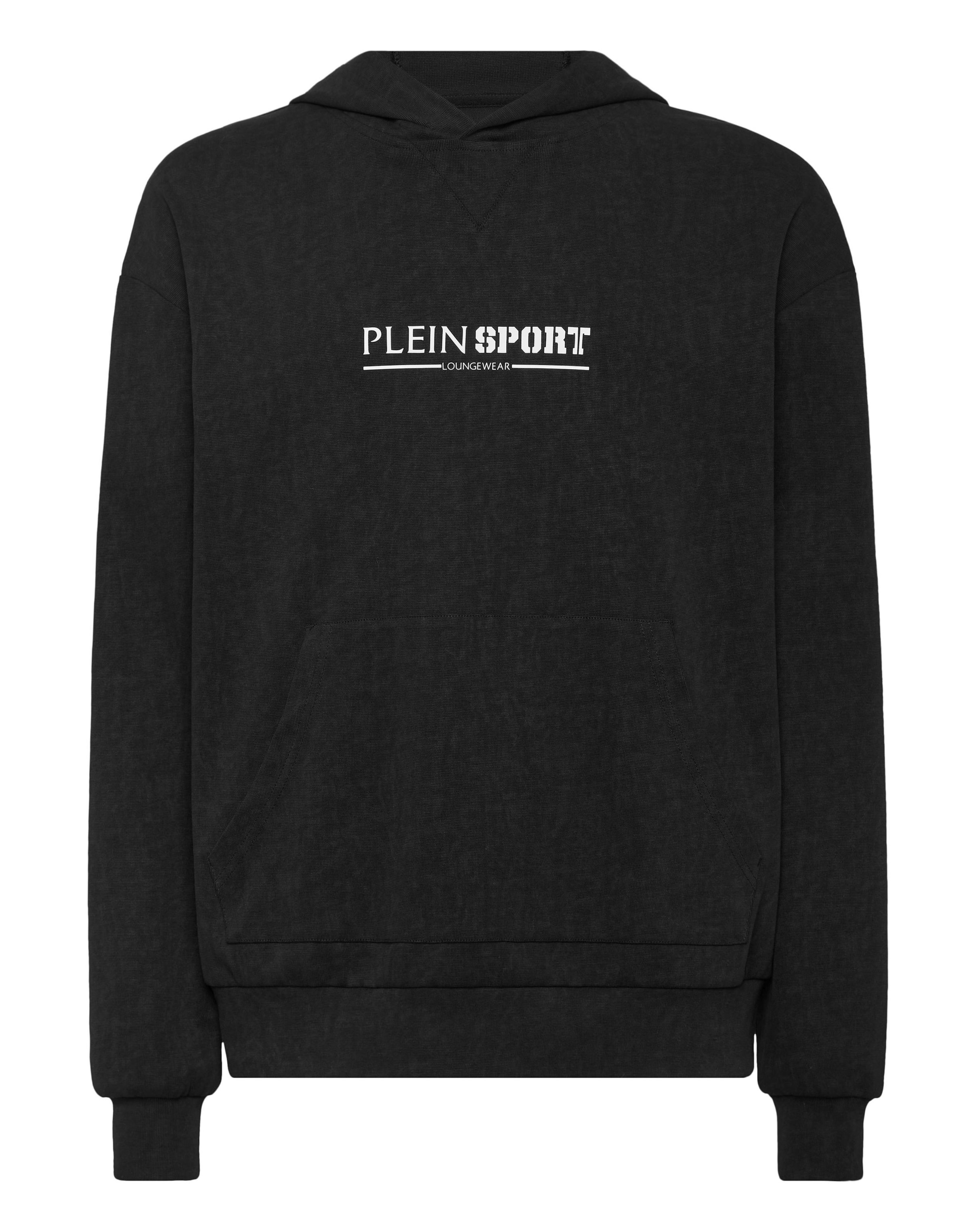 Plein Sport - Sweatshirt em preto: frente