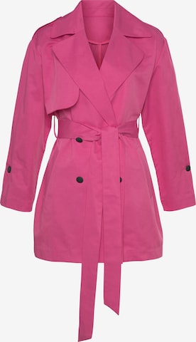 Cappotto estivo di LASCANA in rosa: frontale