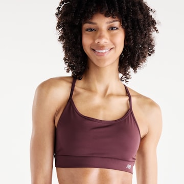 new balance Bralette Sports bra 'Essential Yoga Bra' in Red