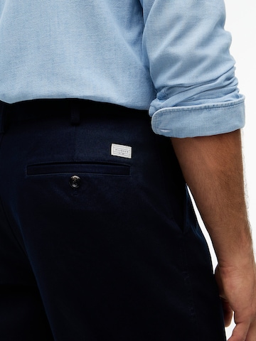 TOMMY HILFIGER Loosefit Lærredsbukser 'RIVER HERITAGE' i blå