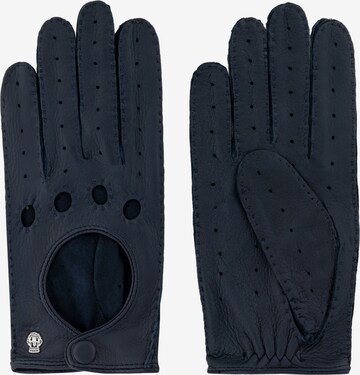 Gants Roeckl en bleu : devant