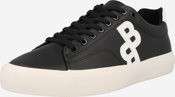 BOSS Platform trainers 'Aiden' in Black: front