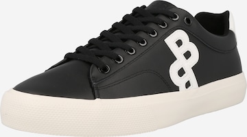 BOSS Black Sneakers laag 'Aiden' in Zwart: voorkant