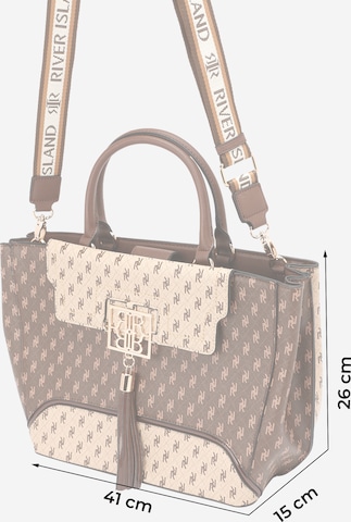 River Island Tasche mit Portemonnaie in Braun