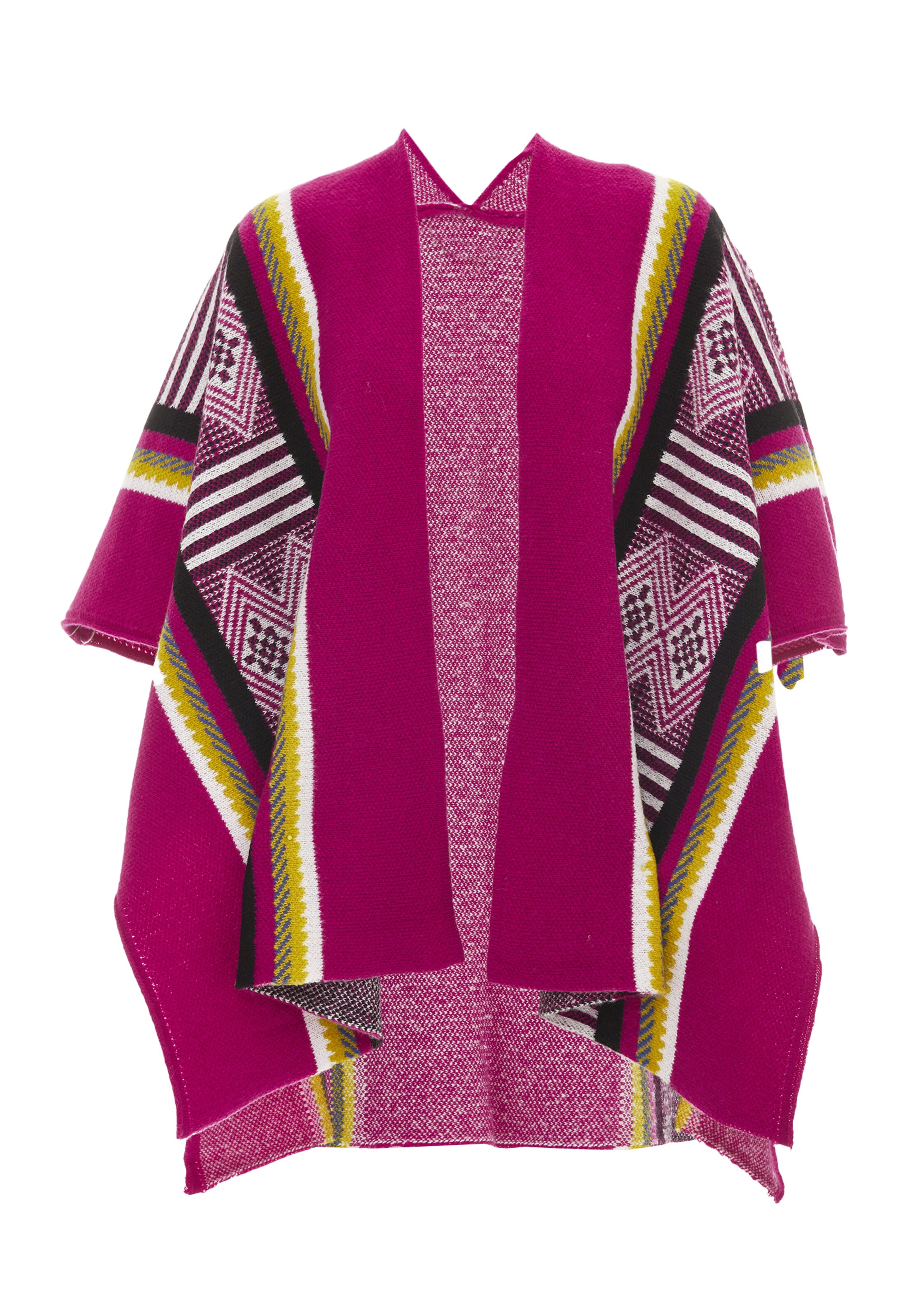 Gaya Pláštěnka - hořčicová / tmavě růžová / černá / bílá, Produkt