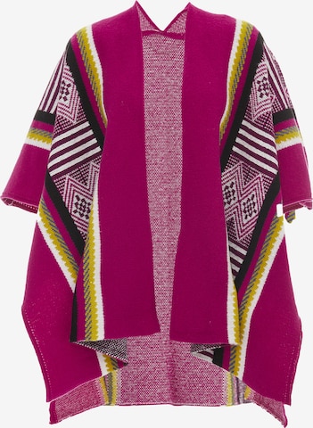 Gaya Cape in Pink: front