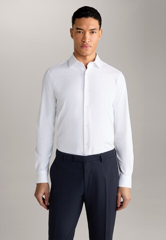 JOOP! Slim Fit Hemd 'Pit' in Weiß