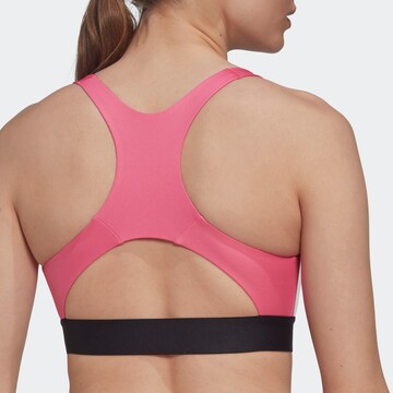 ADIDAS SPORTSWEAR Bustier Sport bh in Roze