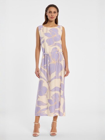 Ana Alcazar Kleid 'Delia' in Lila: Vorderseite