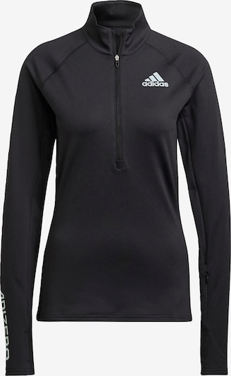 ADIDAS PERFORMANCE Functioneel shirt 'Adizero' in de kleur Zwart / Wit, Productweergave