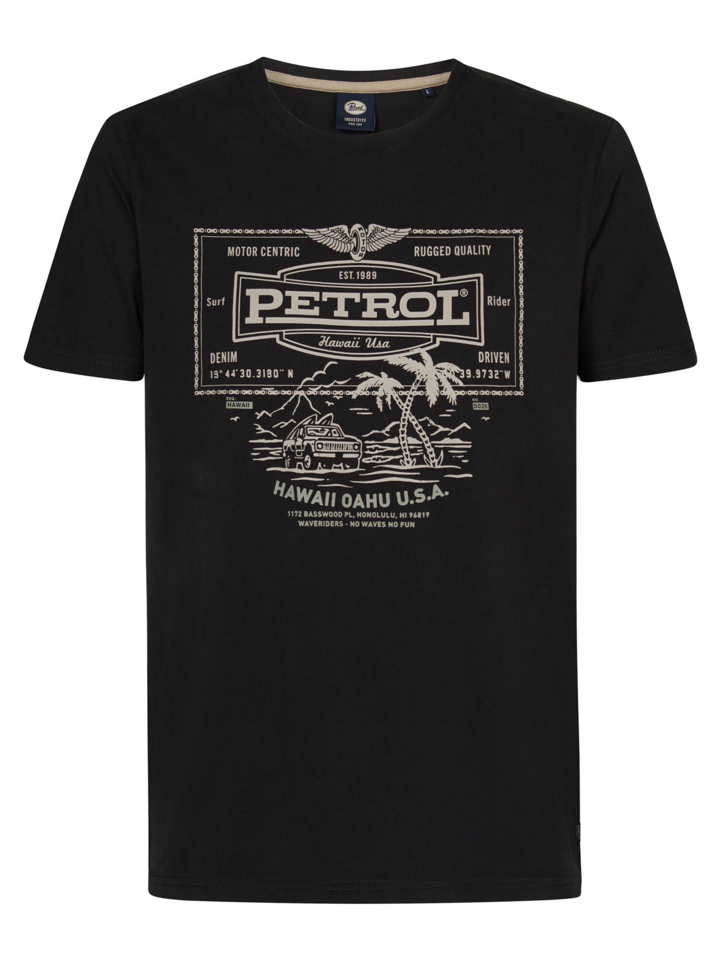 Petrol Industries Bluser & t-shirts i sort: forside