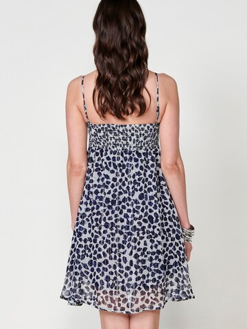 Robe d’été KOROSHI en bleu