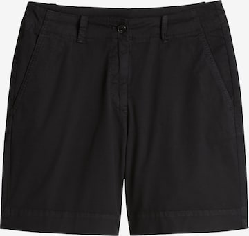 Marc O'Polo Loosefit Shorts in Schwarz: Vorderseite