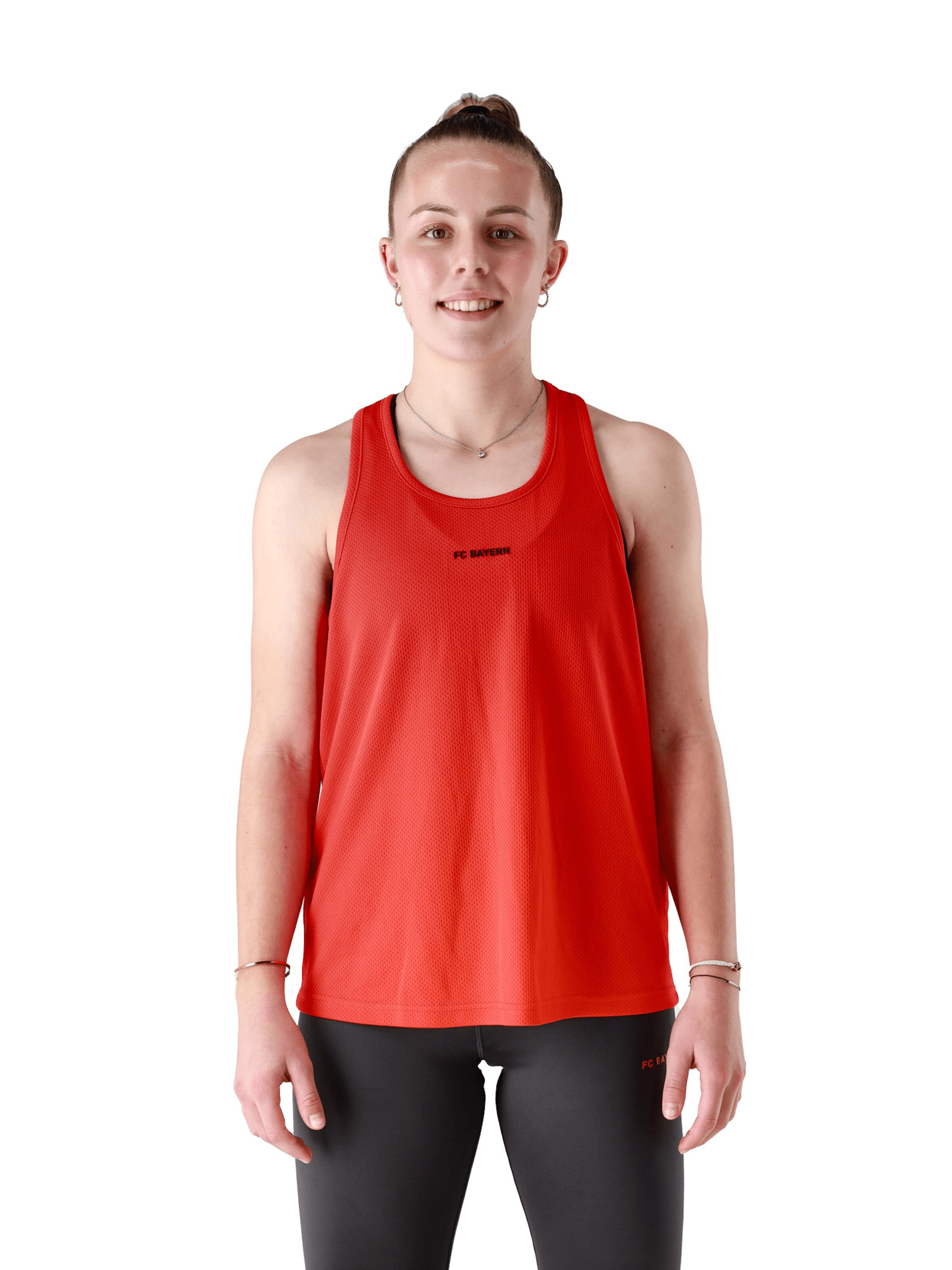 FC BAYERN MÜNCHEN Top in Rot: Vorderseite