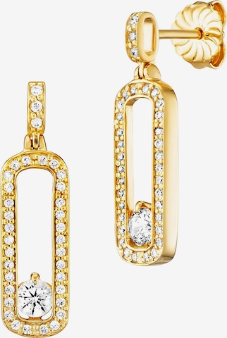 Julie Julsen Ohrringe in Gold: Vorderseite