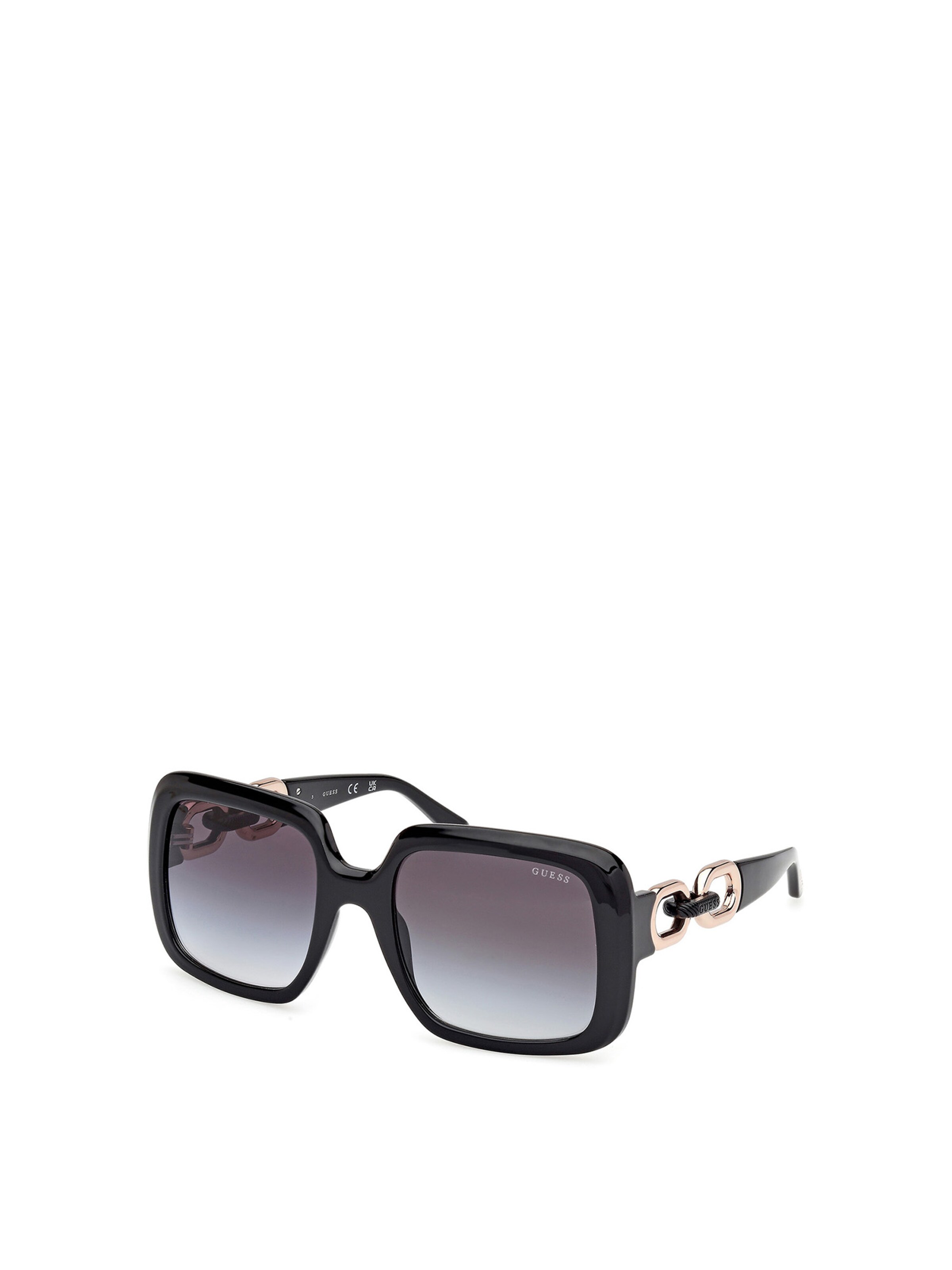 GUESS Sunglasses in Black: front