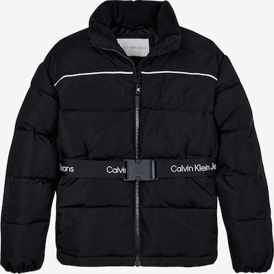 Calvin Klein Jeans Přechodná bunda - černá / bílá, Produkt