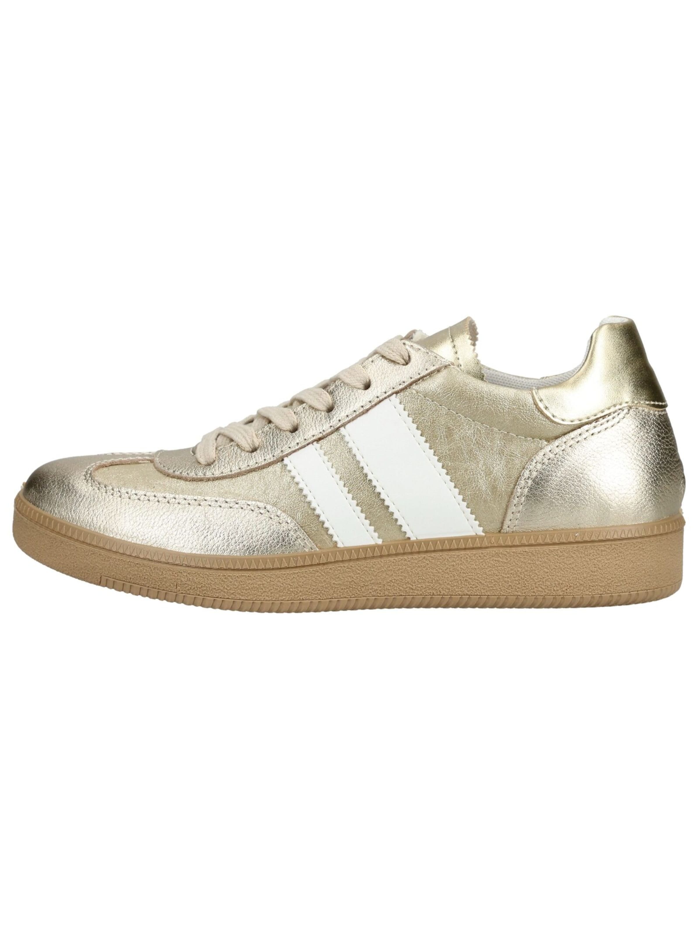 Baskets basses IMAC en or