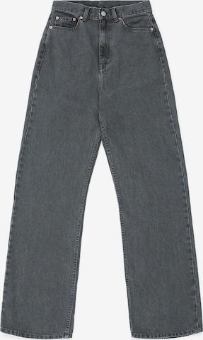 Dr. Denim Jeans 'Echo High Straight - Jeans' in Grau: Vorderseite