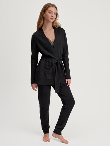CALIDA Strickjacke 'The Cosy Collection'‌‌‌ in Schwarz
