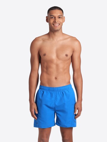 ARENA Board shorts 'Fundamentals' in Blue: front