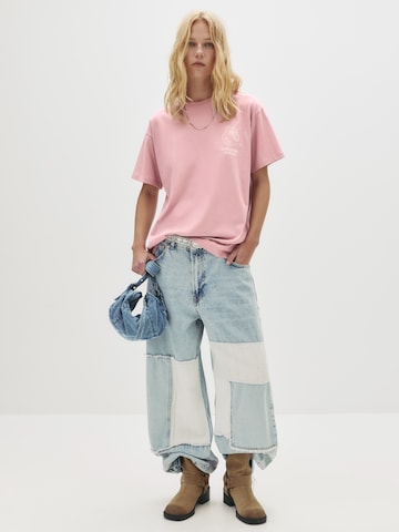 T-shirt Pull&Bear en rose