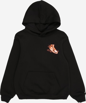 juoda Jordan Megztinis be užsegimo 'AIR HAS LANDED': priekis