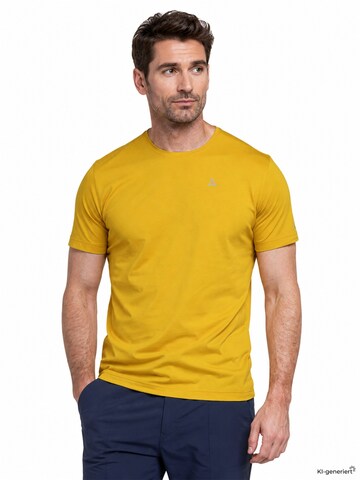 Schöffel Performance Shirt 'Hohberg' in Yellow