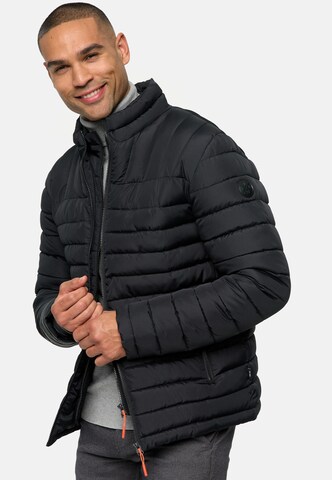 INDICODE JEANS Übergangsjacke 'Nash' in Schwarz