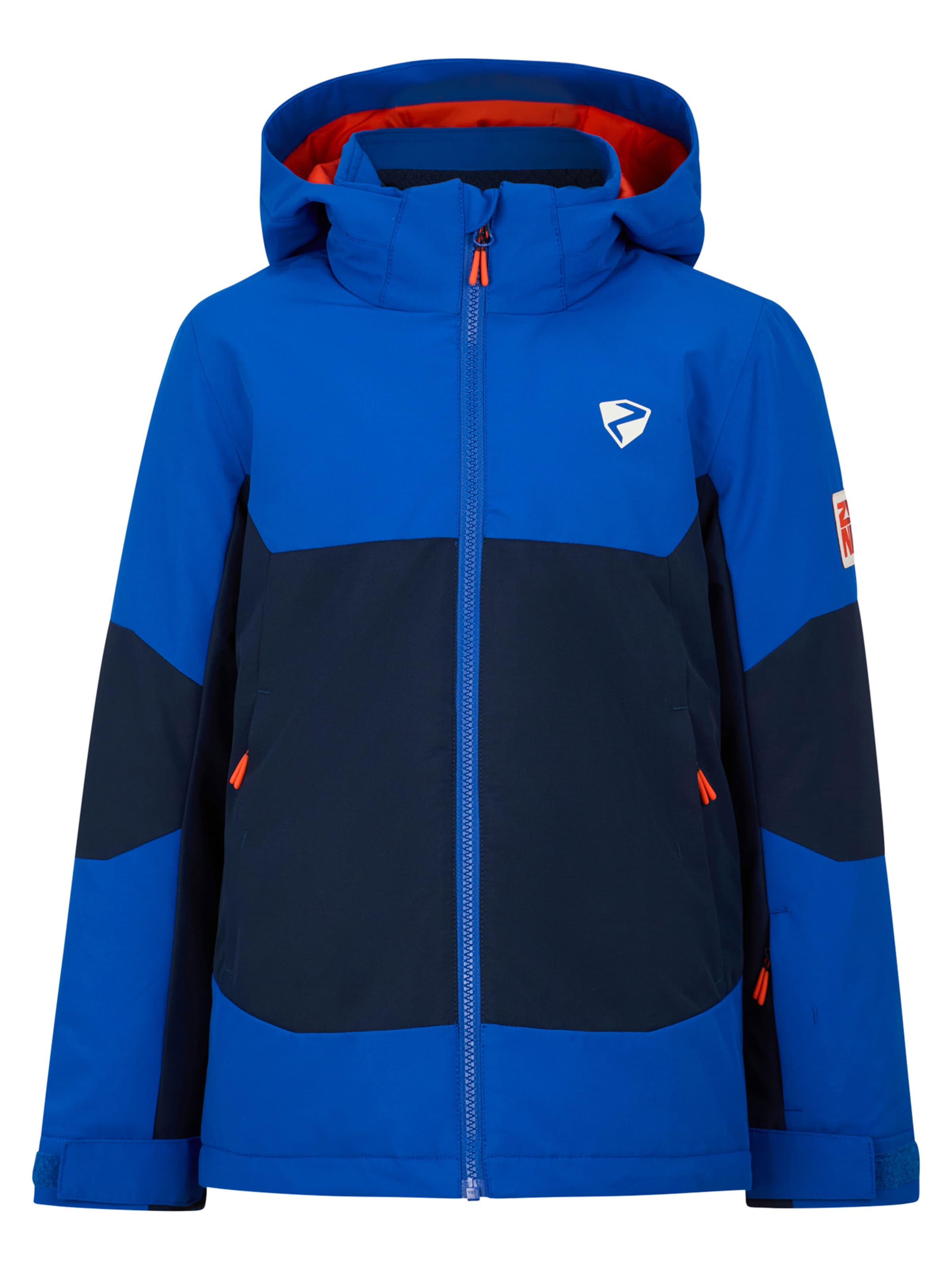 ZIENER Athletic Jacket 'Agimo-Z' in Blue: front