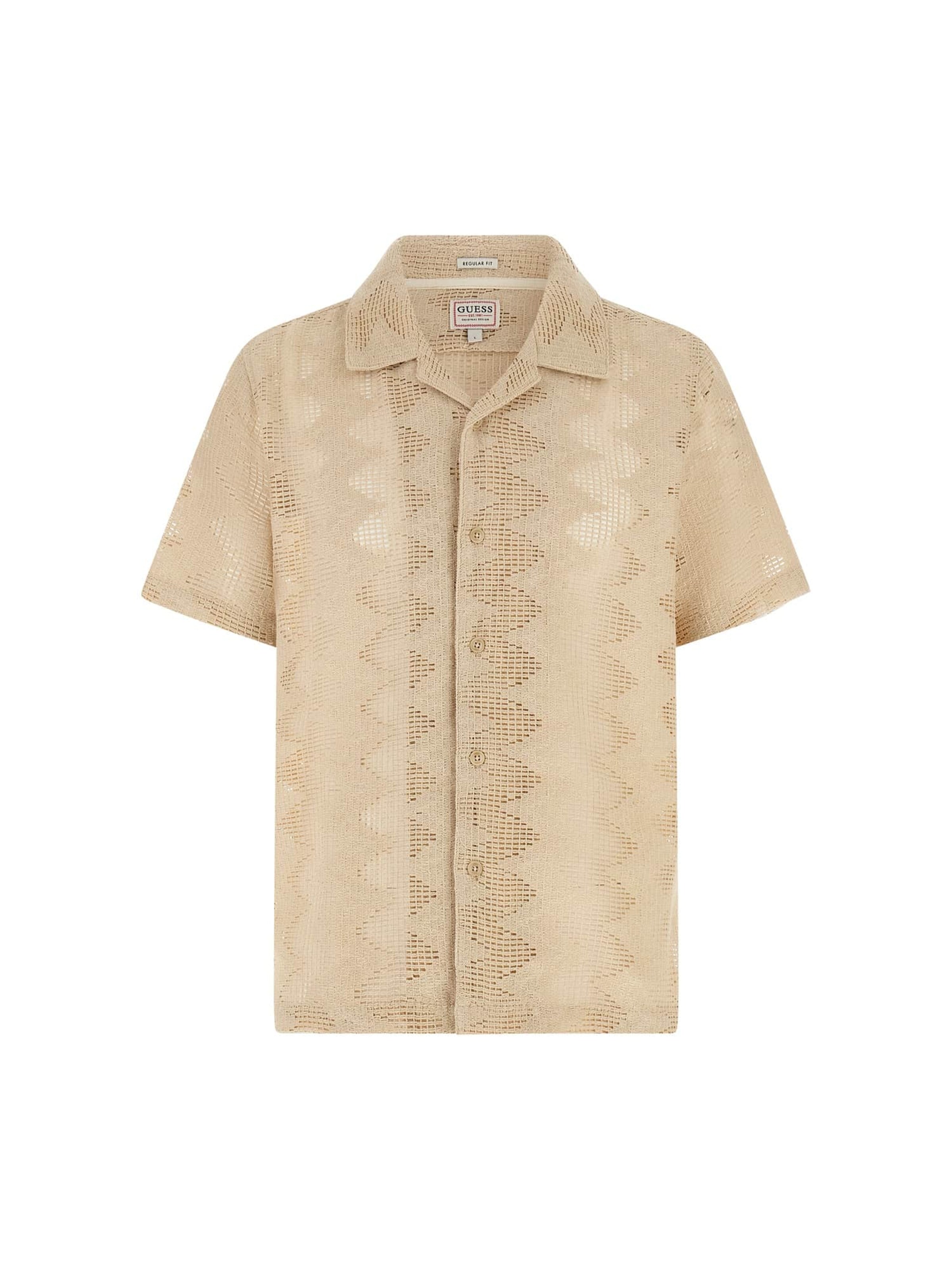 GUESS Regular fit Sweater in Beige: front