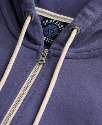 Superdry & Co Sweatvest 'Essential' in Blauw