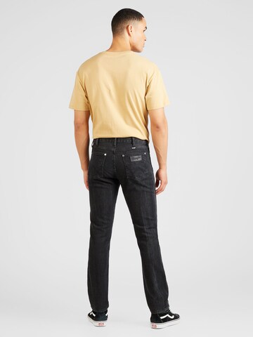 Coupe slim Jean 'LARSTON' WRANGLER en noir