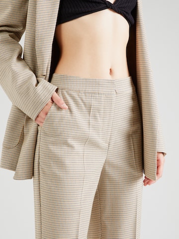 Regular Pantalon à plis 'DALISE' b.young en marron