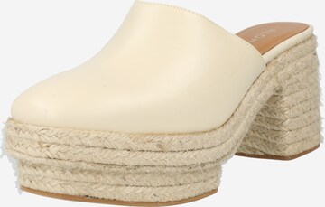 Alohas Mules 'Pico' in Beige: front