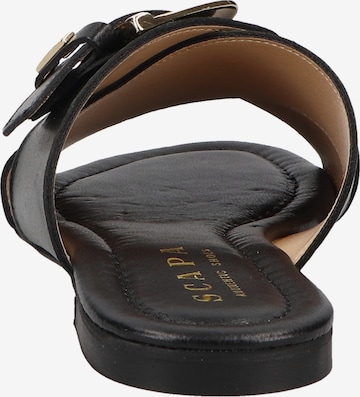 SCAPA Mules in Black