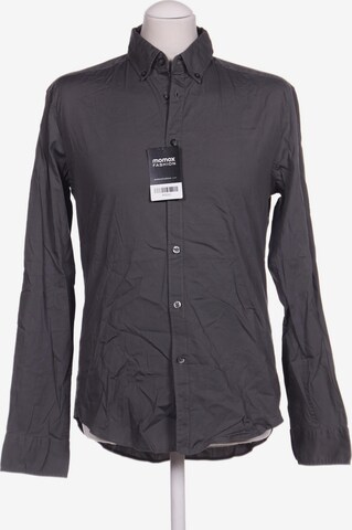 ESPRIT Button Up Shirt in M in Grey: front