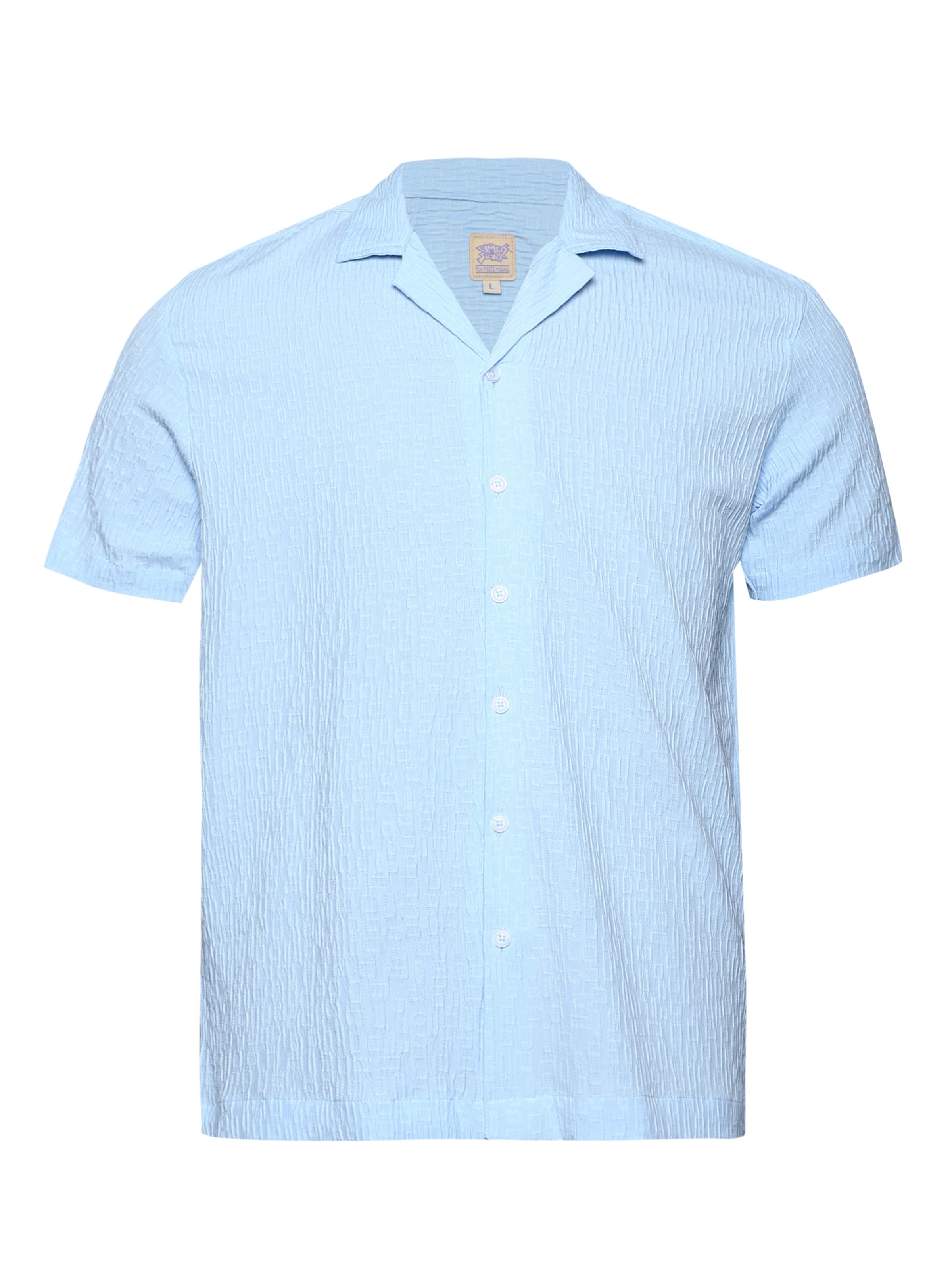 Regular fit Camicia 'Sydne' di Campus Sutra in blu: frontale
