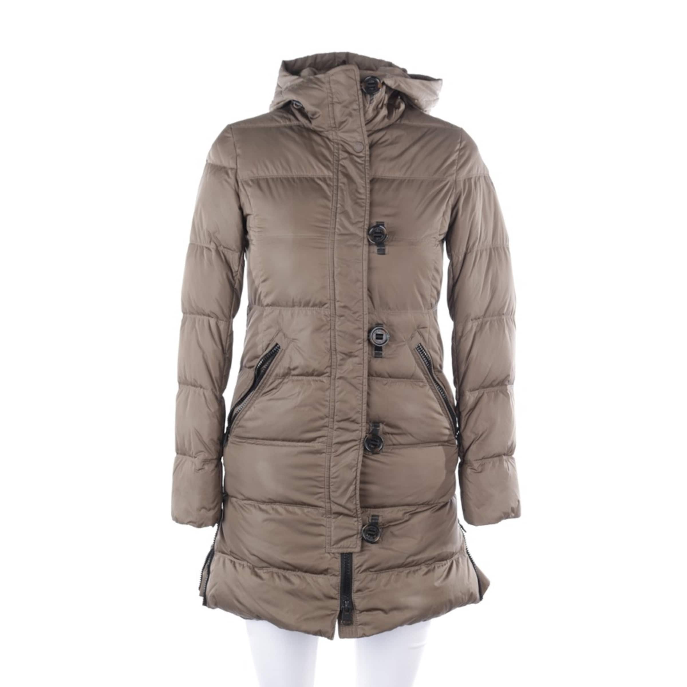 Jan Mayen Daunenmantel XS in Grün: Vorderseite