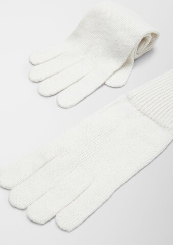 s.Oliver Vingerhandschoenen in Beige