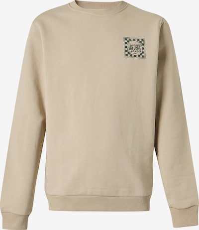 Les Deux Sweatshirt 'Goods' in S in Beige / Dark green, Item view