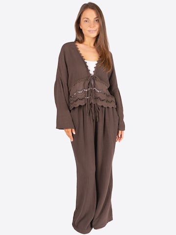 Chemisier 'Laura' Seasons of April en marron