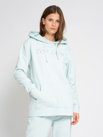 TOP GUN Sweatshirt in Blauw: voorkant