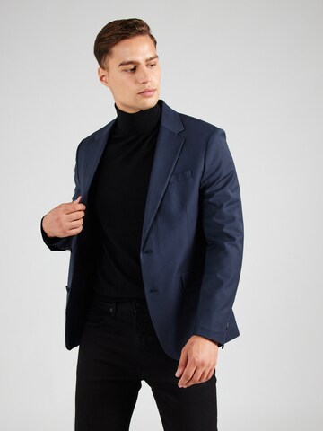 Coupe slim Veste de costume Calvin Klein en bleu : devant