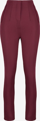 Pantalon Trendyol en rouge : devant