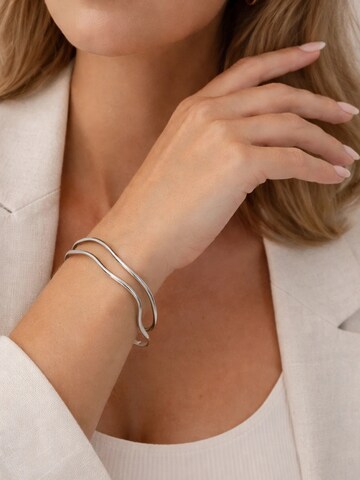 Gloria Mago - Pulsera en plata: frente