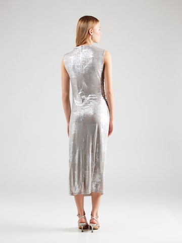 VILA Kleid  'VISILVERA' in Silber