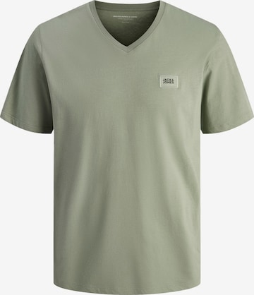 JACK & JONES T-Shirt 'JCOREACH' in Grün: Vorderseite