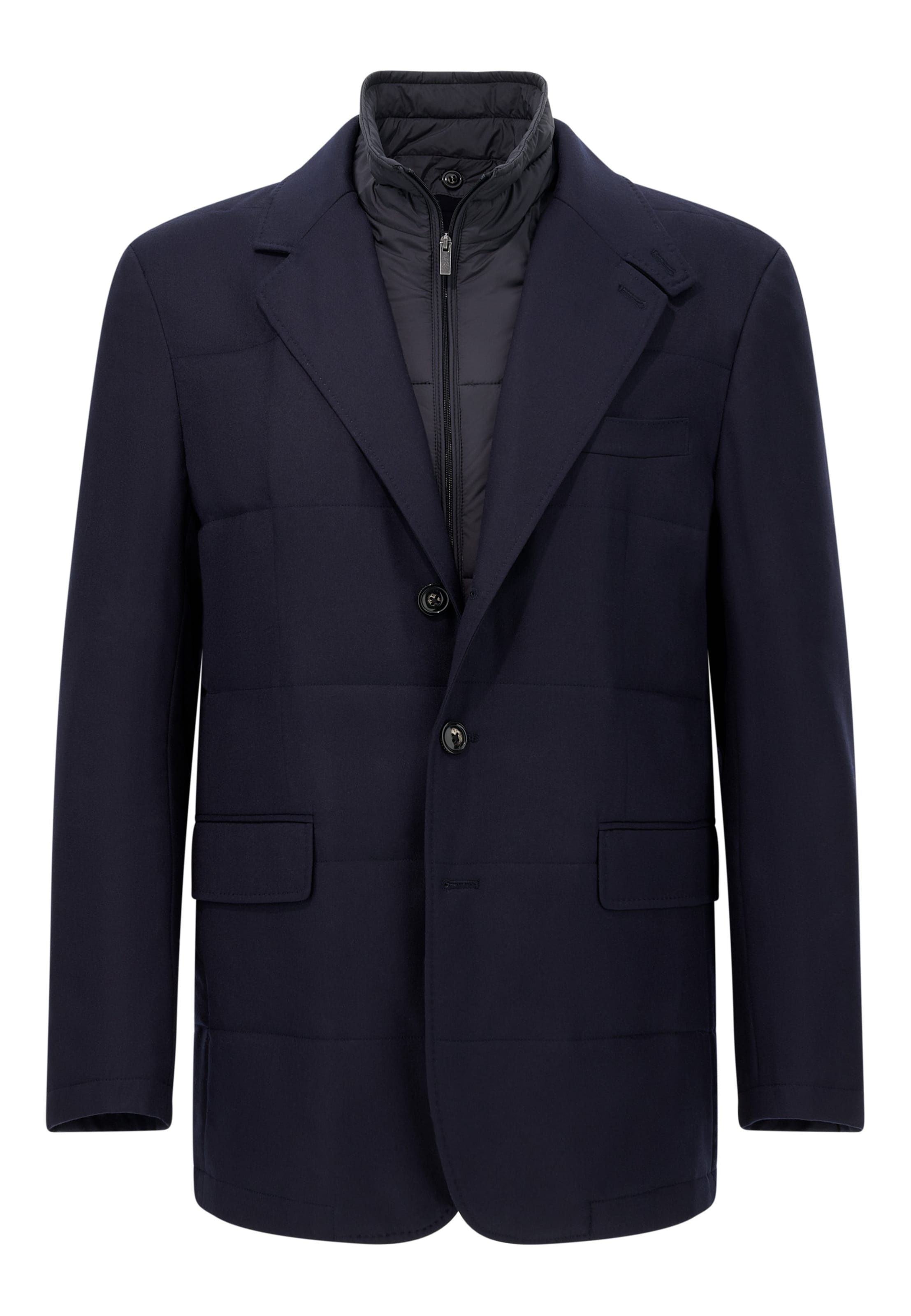 Boggi Milano Regular Fit Sakko in Blau: Vorderseite