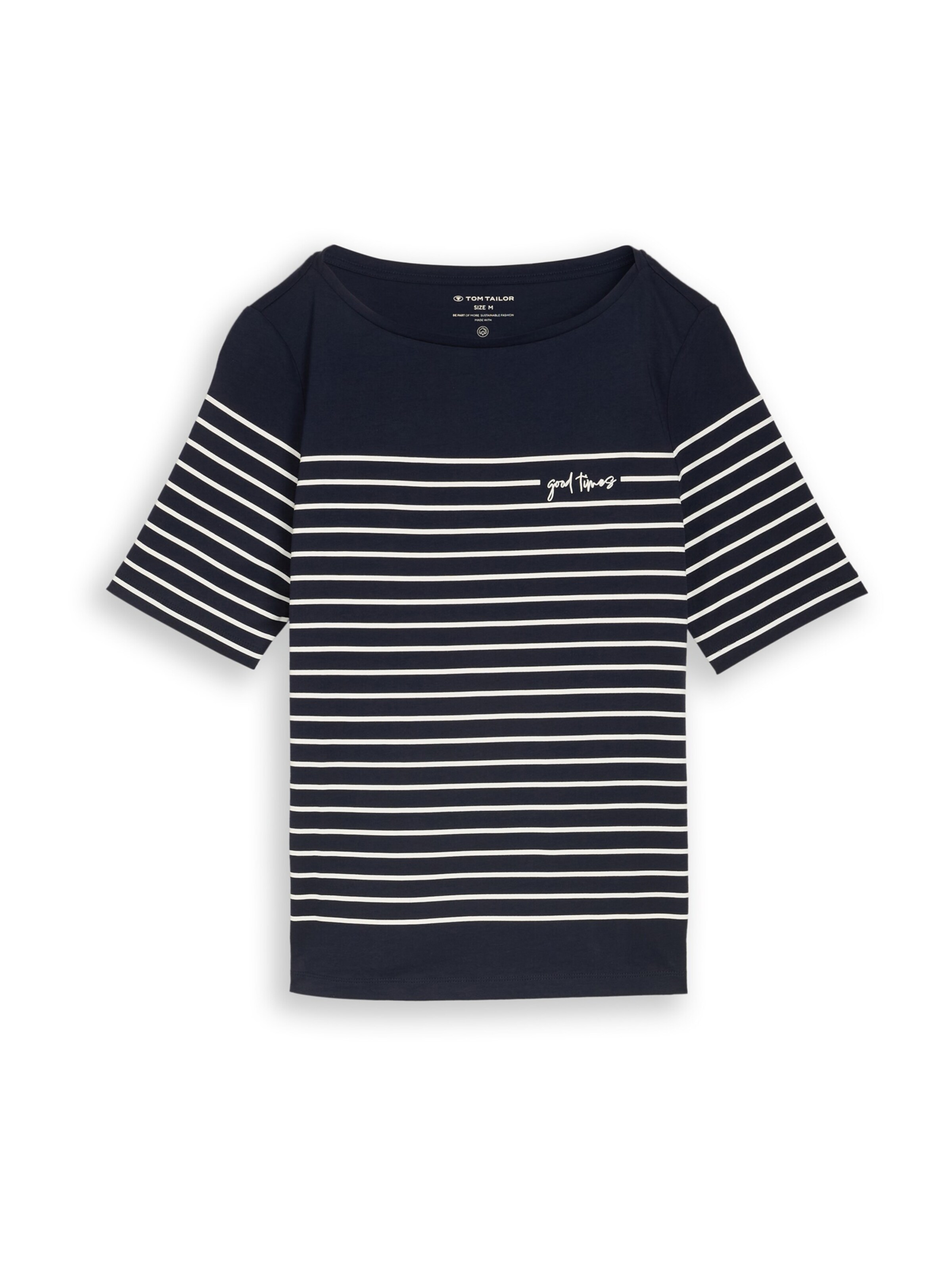 TOM TAILOR Shirt in Blue: front